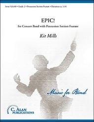 Epic! Concert Band sheet music cover Thumbnail